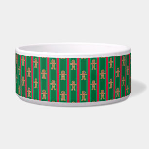 Tigela Homem de Pão de Mel de Natal Divertido e Elegante