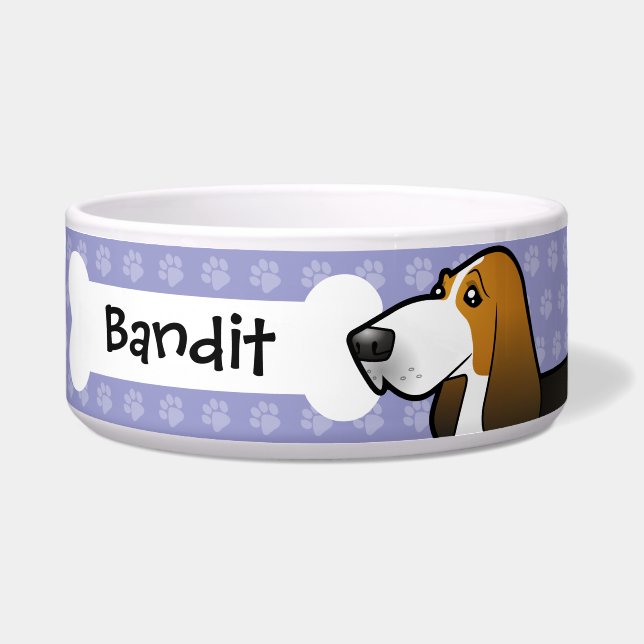 Tigela Hound de Basset (Frente)