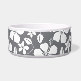 TIGELA HULA HAWAIANA (HIBÍSCO) EM PELTRE