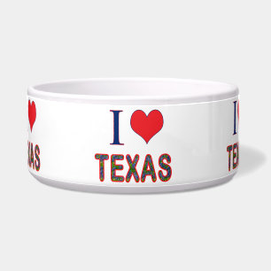 Tigela I (Heart) Love Texas Bluebonnet