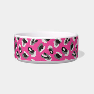 Tigela Impressão/Camo de Animais Rosa