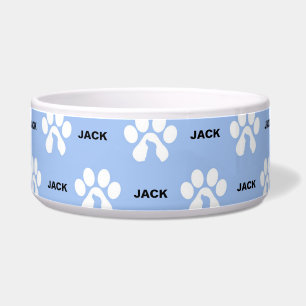 Tigela Impressão de Pata Cachorro Personalizado