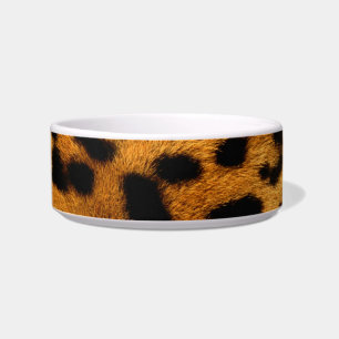 Tigela Impressão de peles de leopardo