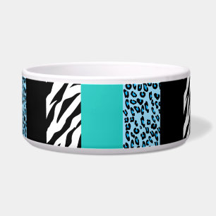 Tigela Impressão Leopardo, Impressão Zebra, Impressão Ani