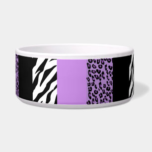 Tigela Impressão Leopardo, Impressão Zebra, Impressão Ani