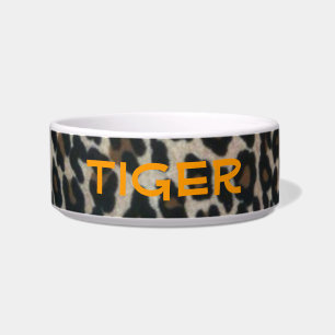 Tigela Impressão personalizada leopardo
