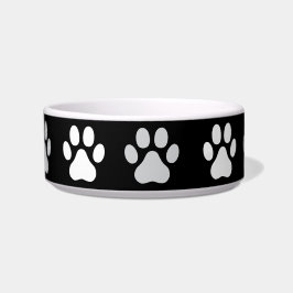 Tigela Impressões de pata animal com 4 dedos