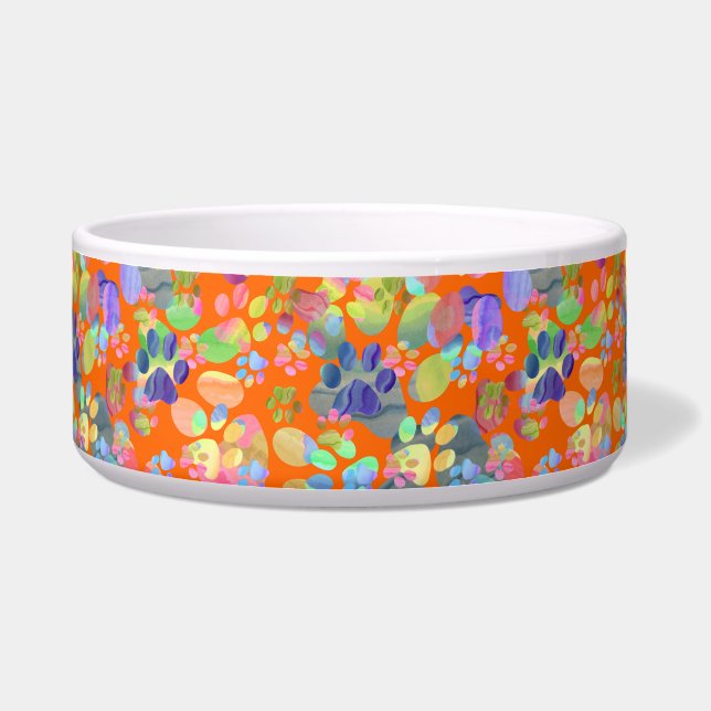 Tigela Impressões Digitais Em Todo Lugar (Frente)