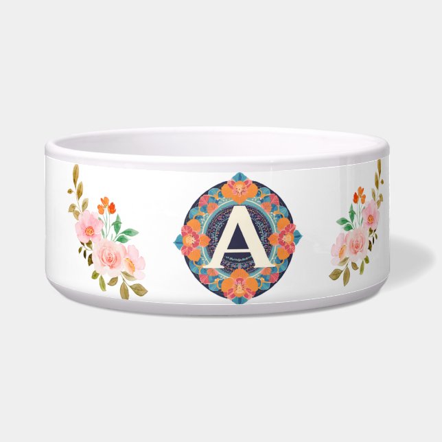Tigela Indian Mandala Art Pet Bowls (Frente)