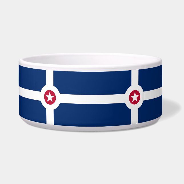Tigela Indianápolis Flag Pet Bowl (Frente)