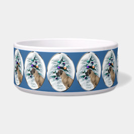 Tigela Inglês Mastiff Natal