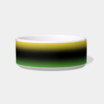 Jamaica Colors Ombre Gradient Green Black & Dourad