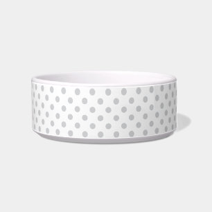 Tigela Kawaii Pink Ribbon Skull Dog Bowl