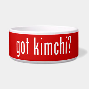 Tigela kimchi obtido?