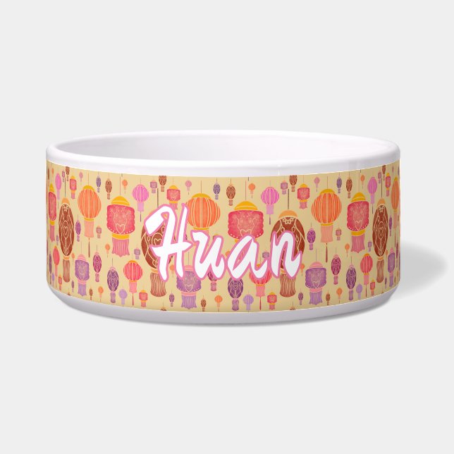 Tigela Lanternas Chinesas Coloridas (Frente)