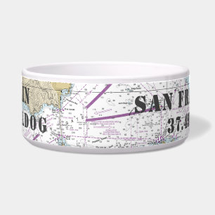 Tigela Latitude náutica Longitu de San Francisco