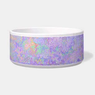Tigela Lavanda Psicodélica Pastel de Neon Roxo