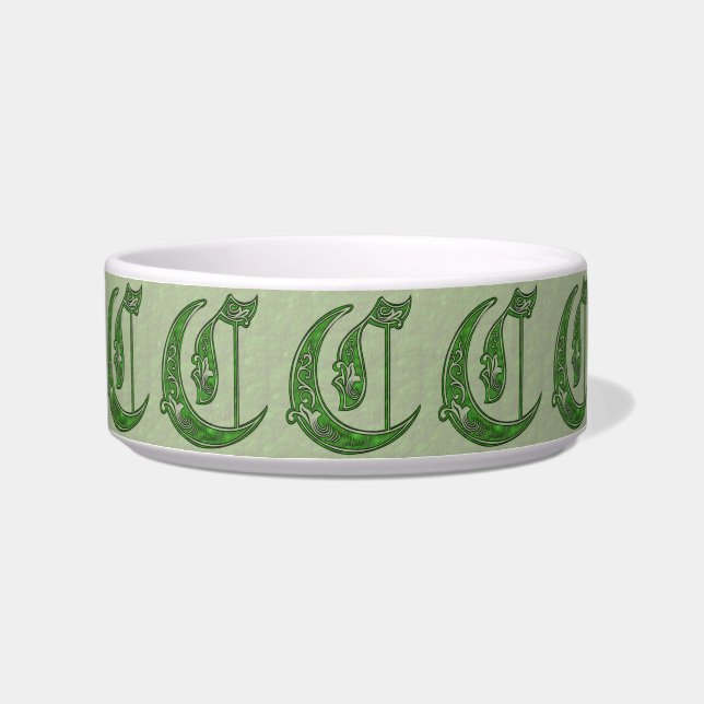 Tigela Letra C Pet Bowl (Esquerda)