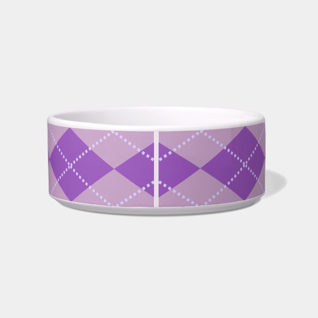 Tigela Lilac Argyle Pattern (Traseira)