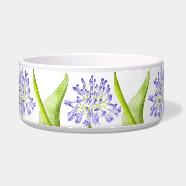 Tigela Lily do Nilo em uma Salad Bowl (Frente)