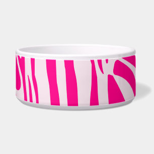 Tigela Listras de zebra rosa