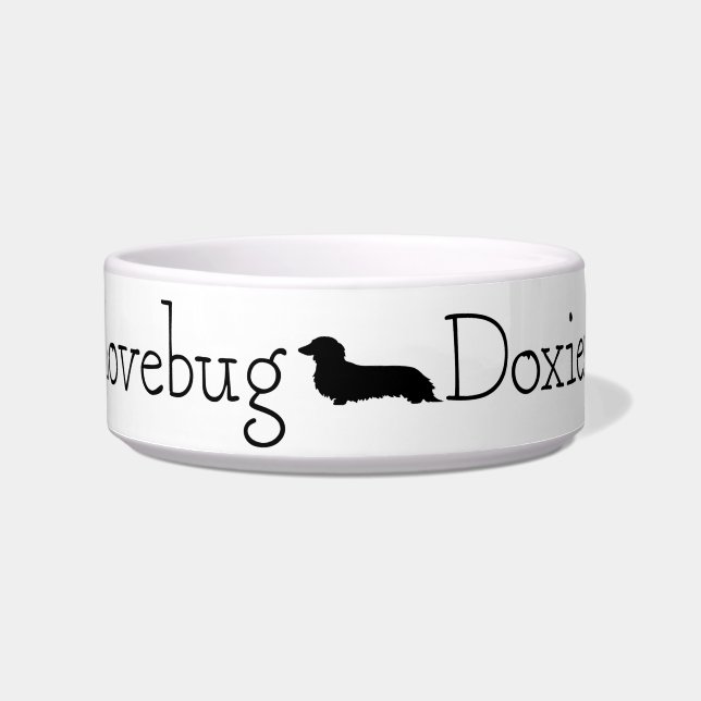 Tigela Logotipo dos Doxies de Lovebug (Frente)