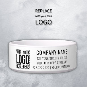 Tigela Logotipo Empresarial Personalizado Empresa Corpora
