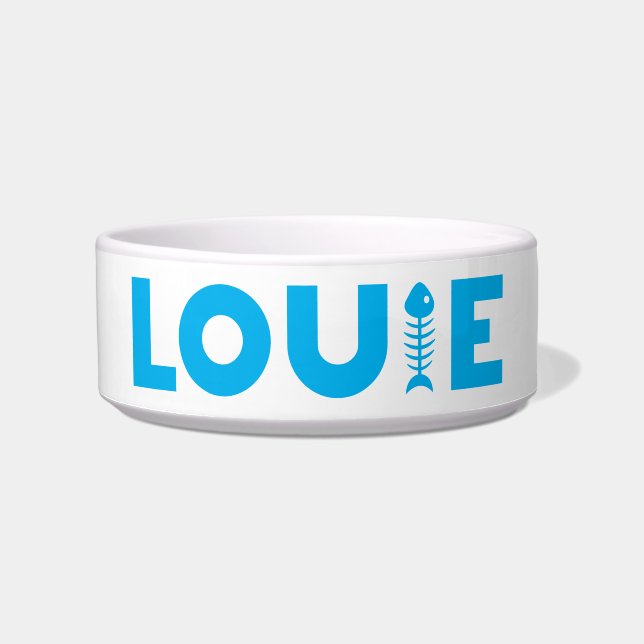 Tigela Louie Cat Bowl (Frente)
