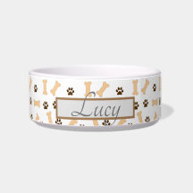 Lucy pet name Bowl
