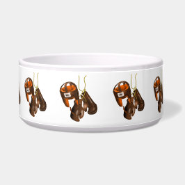 Tigela Luvas e capacete para "in a box"