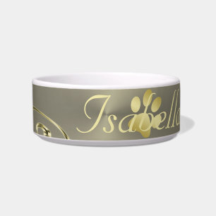 Tigela Luxo metal dourado decorativo em ouro e prata