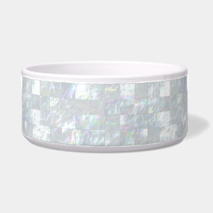 Tigela Mãe De Pearl Mosaico