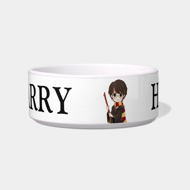 Tigela Magnética HARRY POTTER™ Watercolor (Frente)