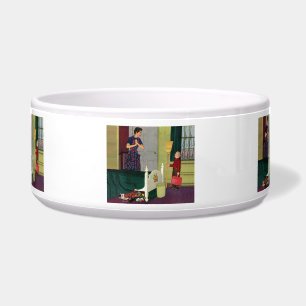 Tigela Mamã, eu limpei minha sala!