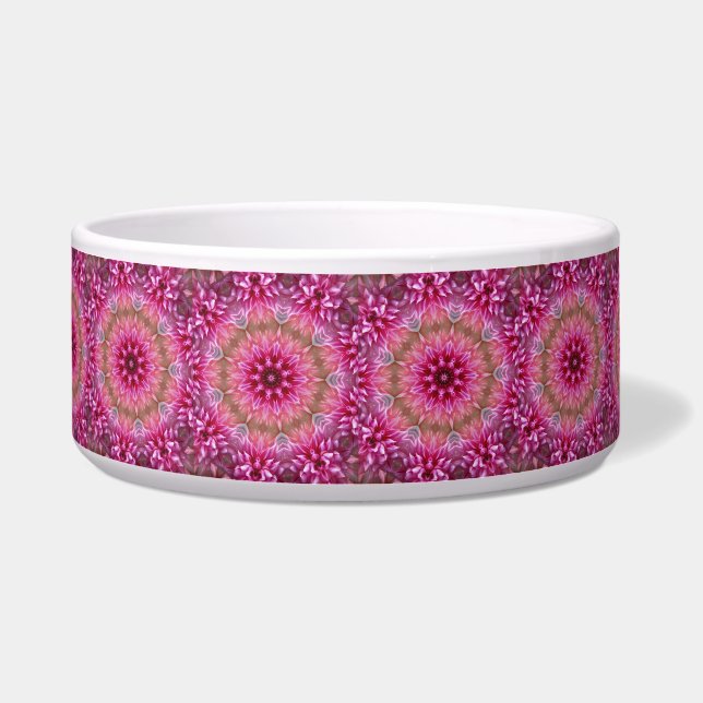 Tigela Mandala Pink Flower Pattern (Frente)