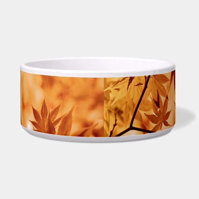 Tigela Maple Leaves Banner (Frente)
