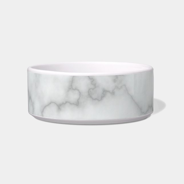 Tigela Mármore Branco Elegante Faux (Frente)