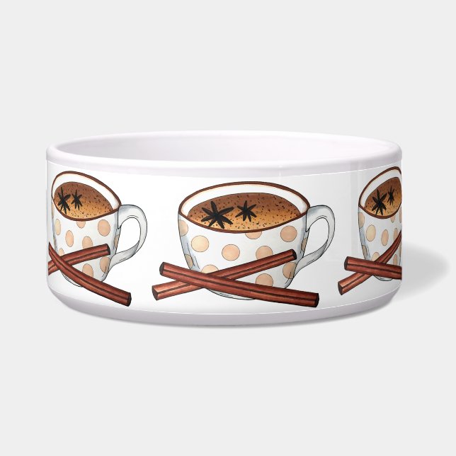 Tigela Masala Chai Teacup Indiano Esparso Chá Preto Cuppa (Frente)