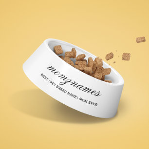 Tigela Melhor Mãe Personalizada Nome De Caligrafia