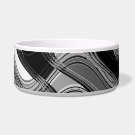 Tigela Mercury & bacia cerâmica do animal de estimação do