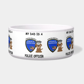 Tigela Meu Pai de Polícia