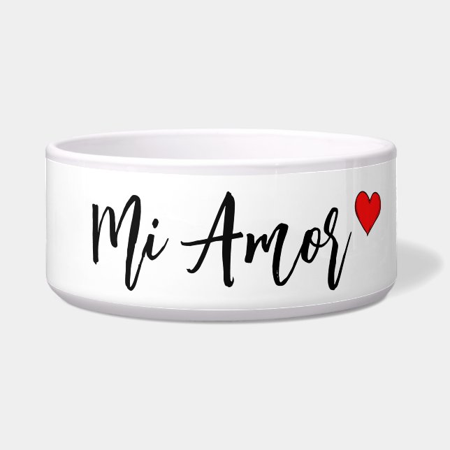 Tigela Mi Amor Pet (Frente)
