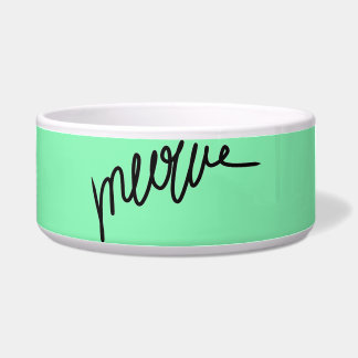 Tigela Miau Gato Falar