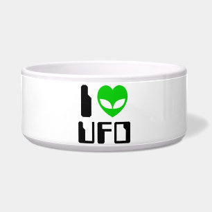 Tigela Mim UFO estrangeiro do coração