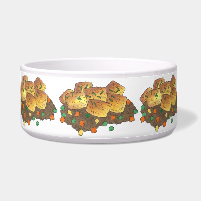 Tigela Minnesota Hot Dish Tater Tot Casserole (Frente)