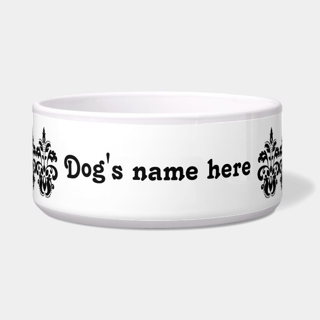 Tigela Motif damasco antigo (Frente)