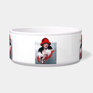 Tigela Mulher em Red Hat