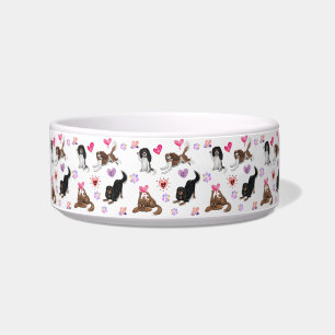 Tigela Namorados e Cavalier Dog Bowl