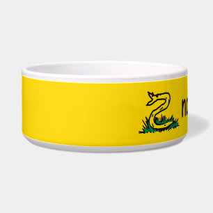 Tigela Nenhum passo no meme da snek Gadsden SnekRight ama