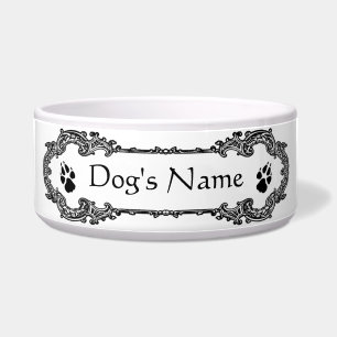 Tigela Nome do cão, personalizado